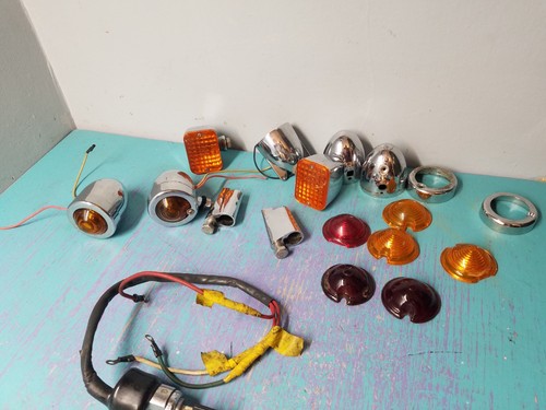 Harley marker lights bullet - harley,