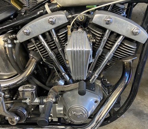 Harley panhead knucklehead - harley,